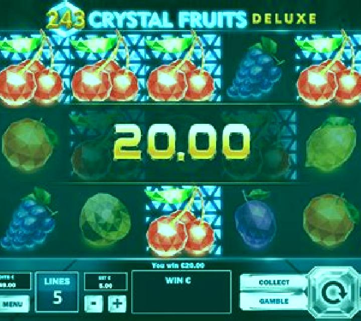 243 Crystal Fruits Reversed slot game