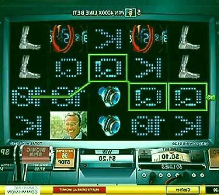 6 million Dollar Man slot game