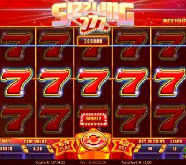 777 Sizzling Wins: 5 lines slot