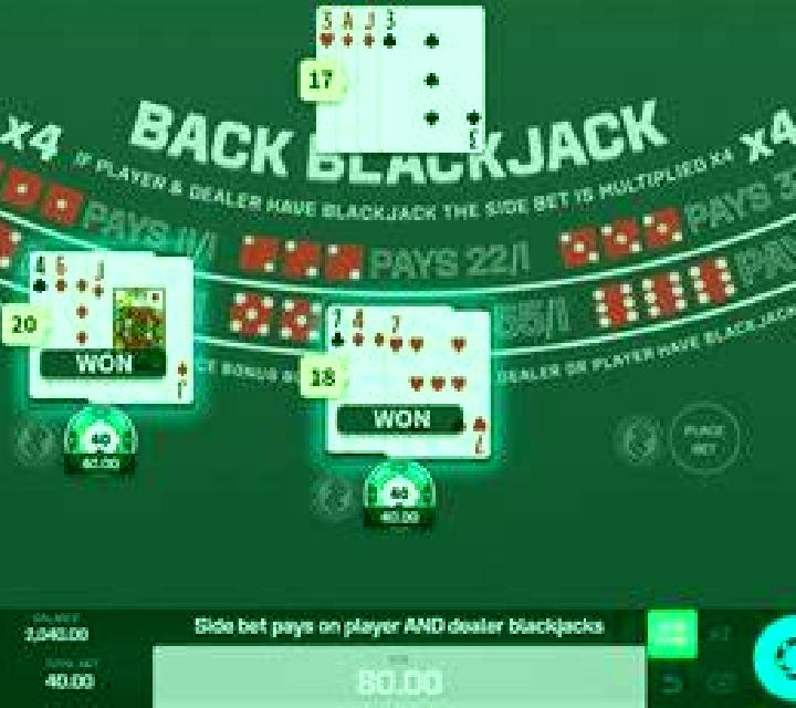 Back Blackjack (Golden Rock Studios) slot