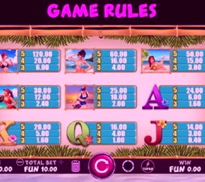 Beach Tennis slot