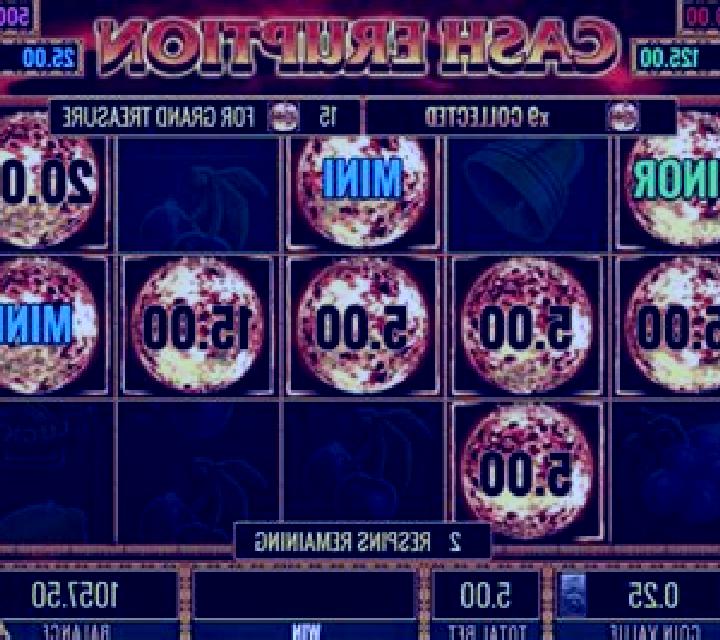 Big Cash Eruption slot machine