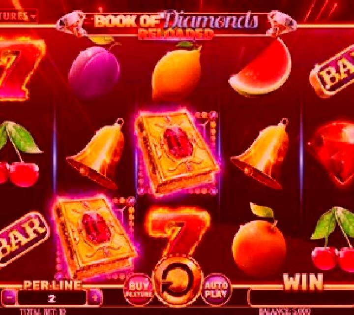 Book Of Diamonds Reloaded slot machine