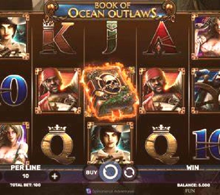 Book of Ocean Outlaws slot game