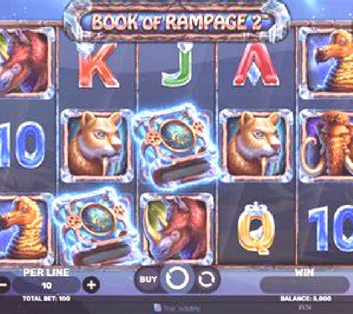 Book Of Rampage slot machine