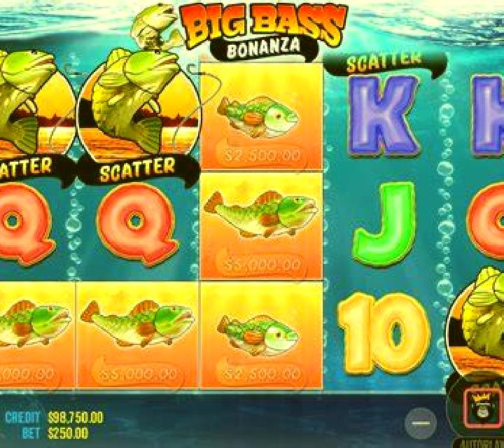 Bucket of Bass slot machine