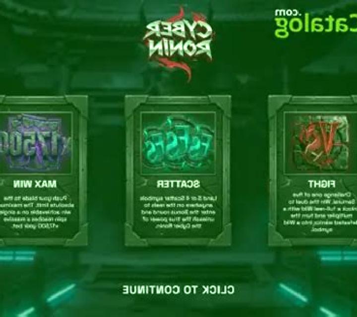 Cyber Ronin slot
