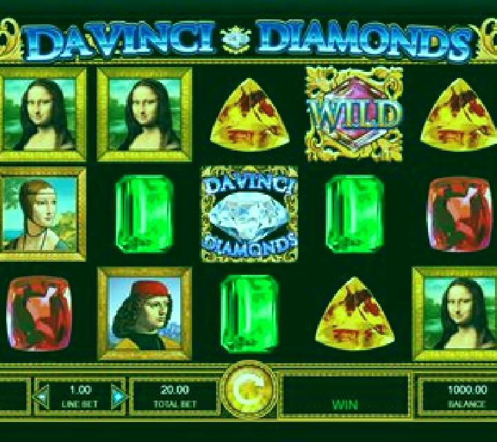 Da Vinci Diamonds Dual Play slot game