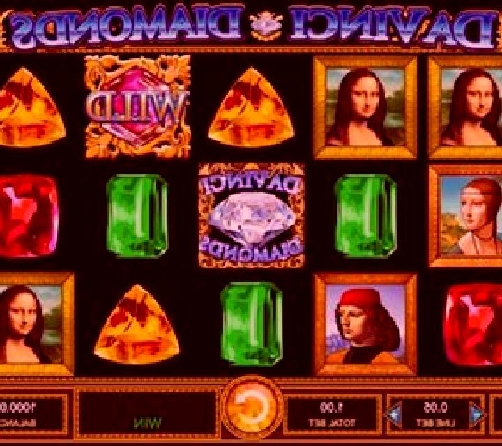 Da Vinci Diamonds slot game