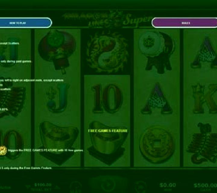 Dragon Lines Super online slot