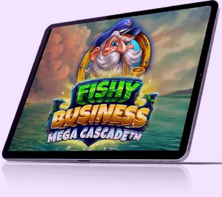 Fishy Business Mega Cascade slot machine