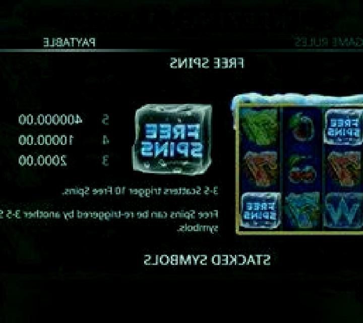 Freezing Fuzzballs slot machine