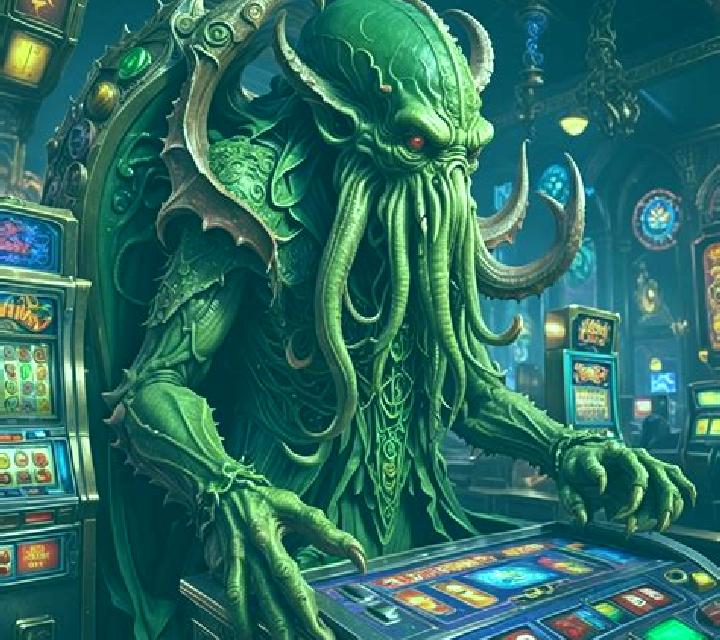 Hungry Shark Cthulhu slot machine