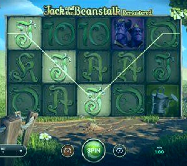 Jack and the Beanstalk Remastered: Play slot machine