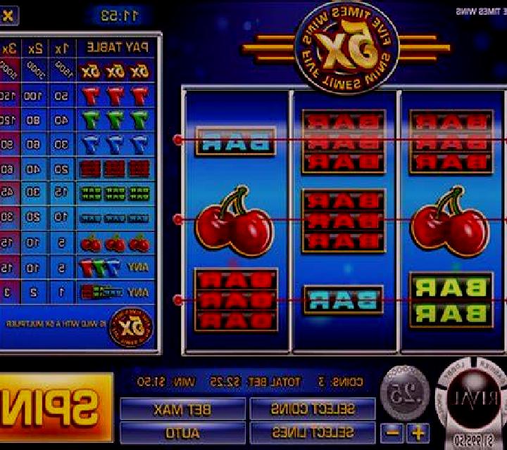 Jackpot 5X Wins slot game