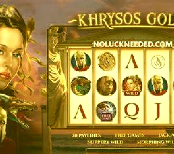 Khrysos Gold slot machine
