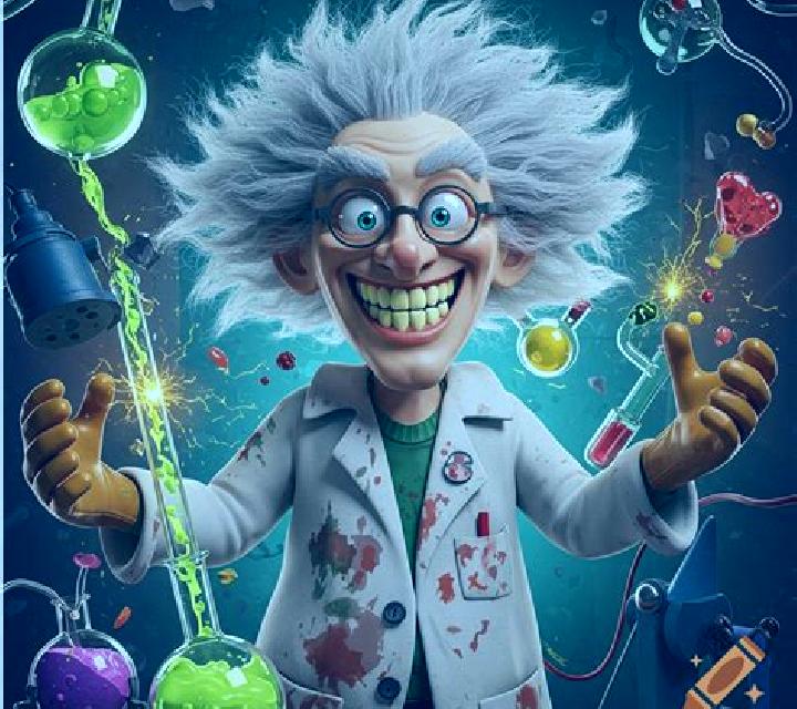 Mad Scientist (Matrix Studios) slot game