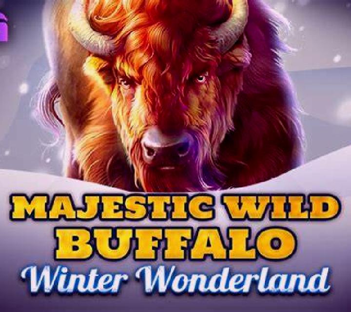 Majestic Wild Buffalo - Winter Wonderland slot machine
