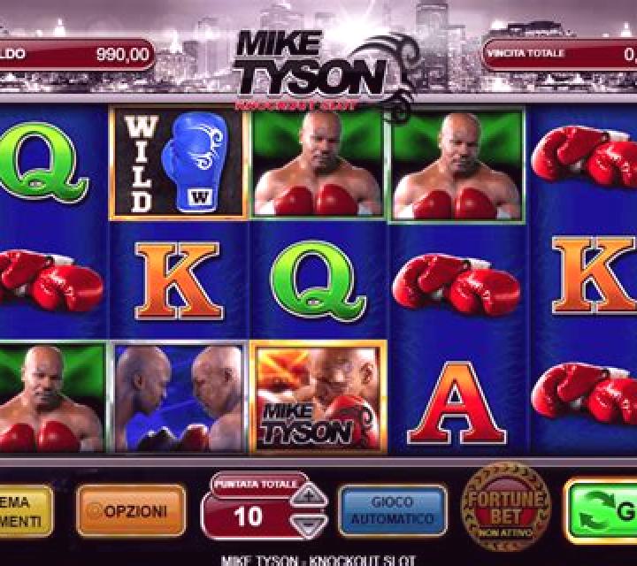 Mike Tyson Roulette slot machine