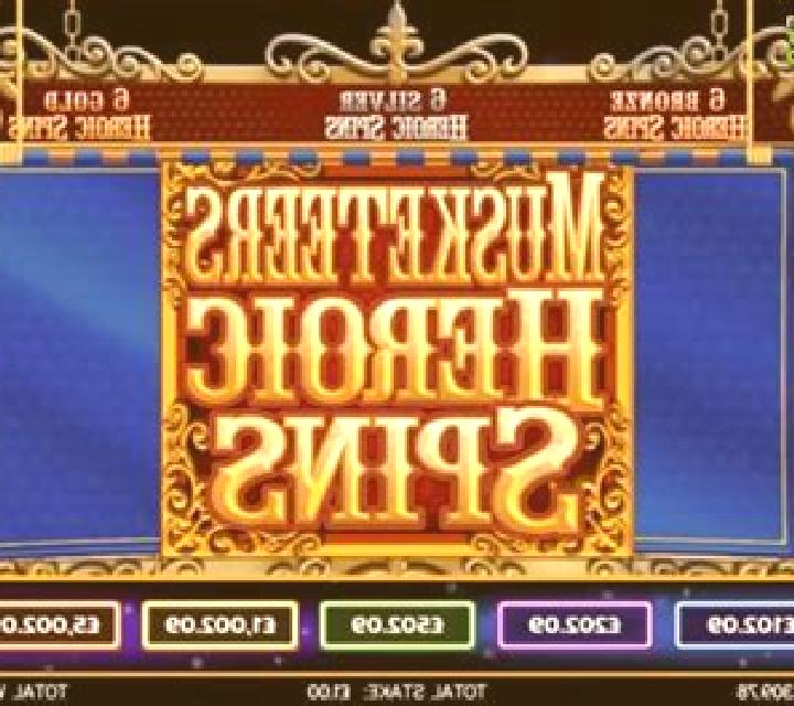 Musketeers Heroic Spins online slot