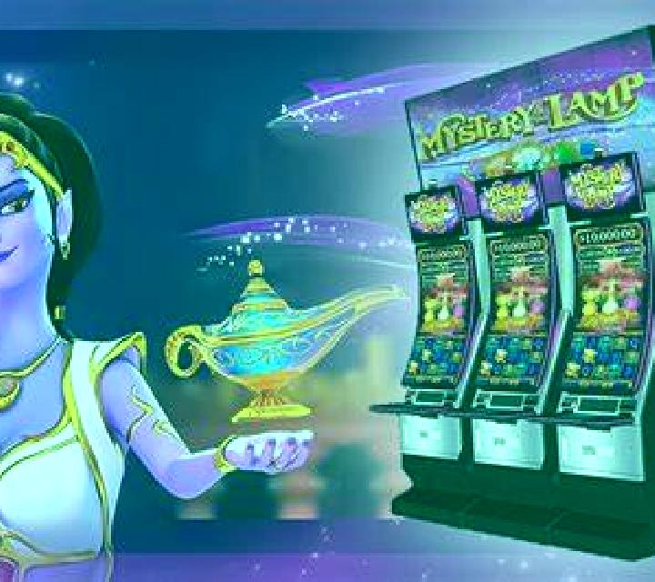Mystery Genie Fortunes of the Lamp slot machine