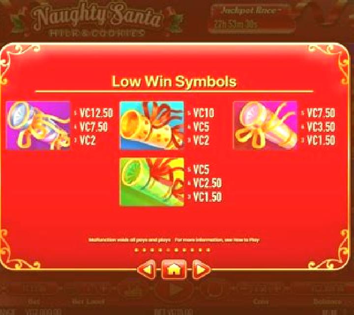 Naughty Santa slot