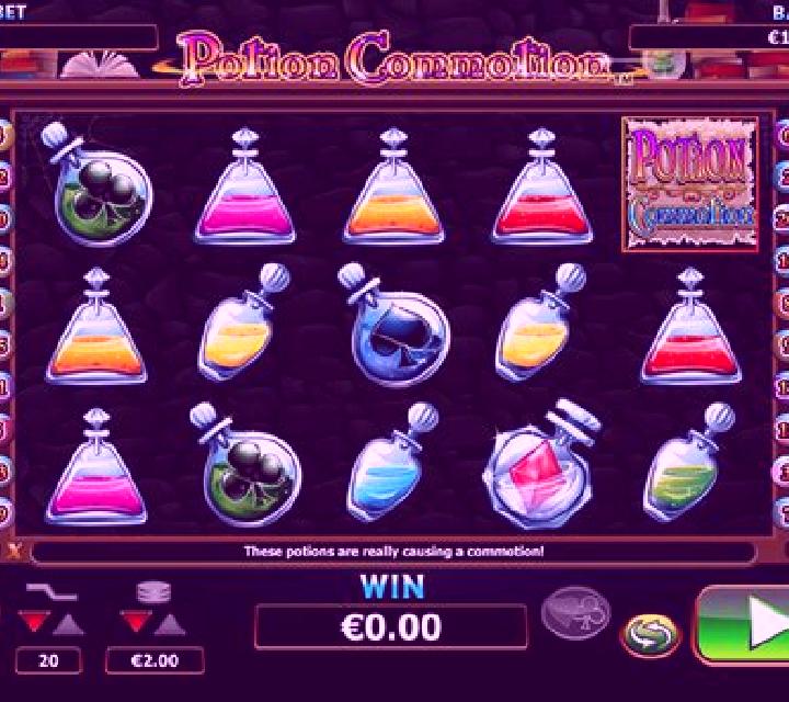 Potion Commotion slot game