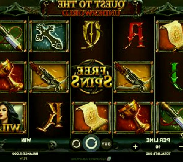 Quest To The Underworld slot game