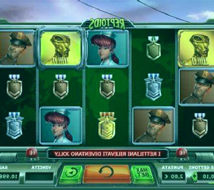 Reptoids slot machine