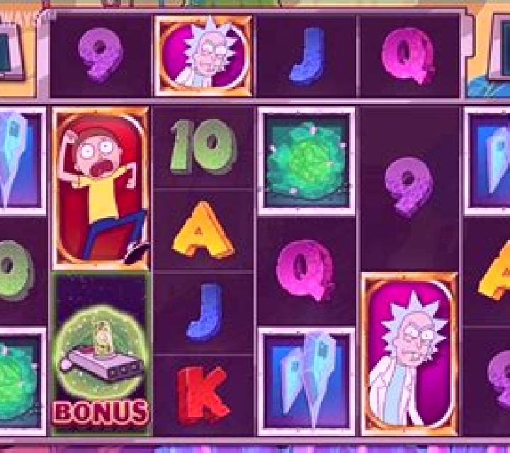 Rick and Morty Megaways slot machine