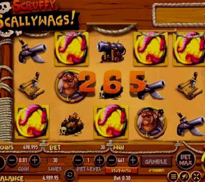 Scruffy Scallywags slot