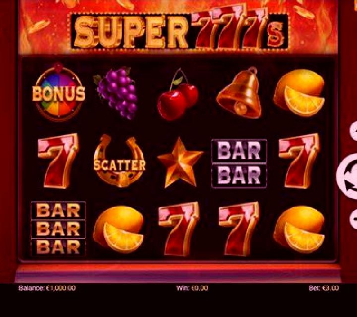 Sparkling 777s online slot
