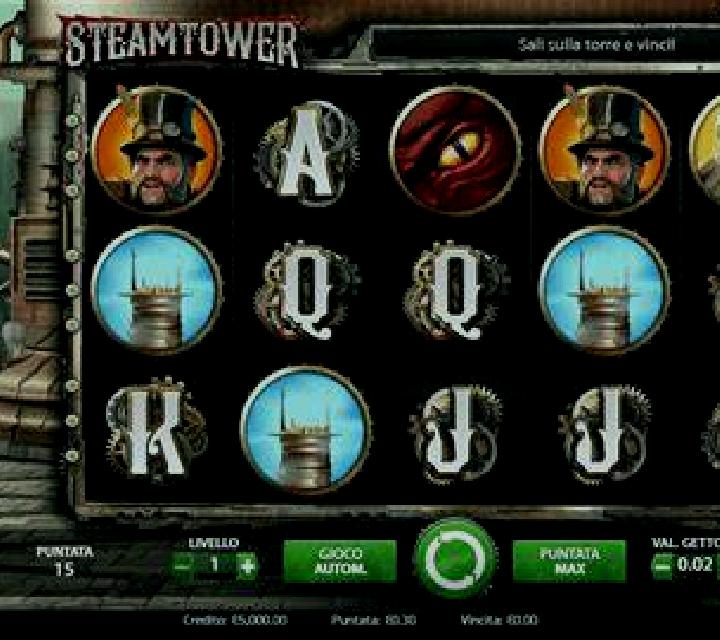 Steam Tower slot machine