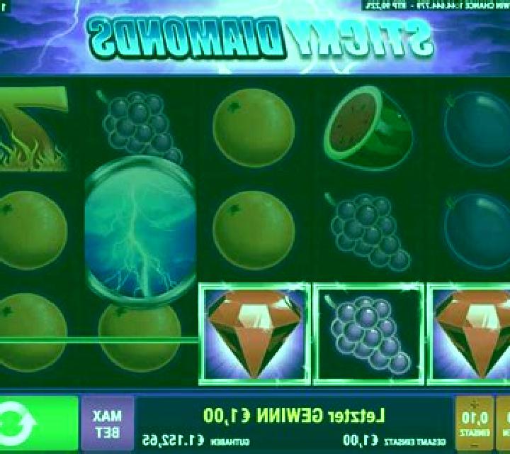 Sticky Diamonds RHFP slot game