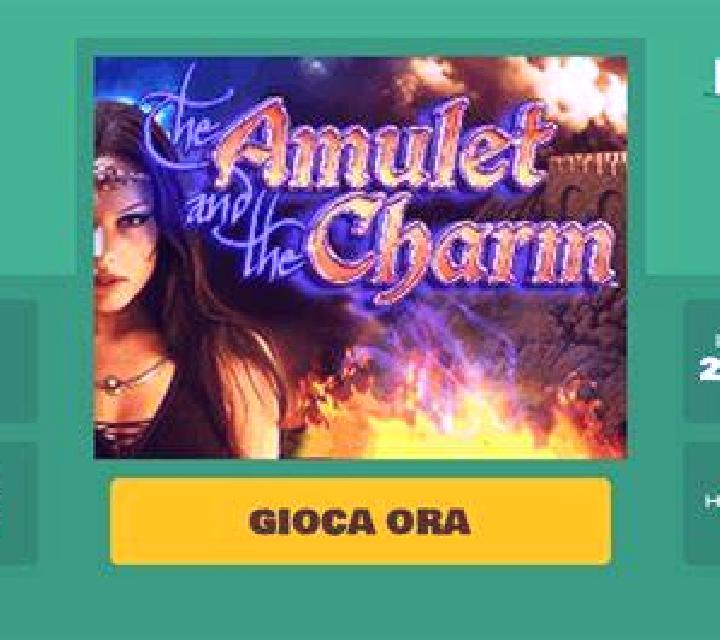 The Amulet and the Charm slot