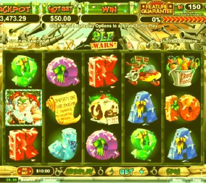 The Elf Wars slot game