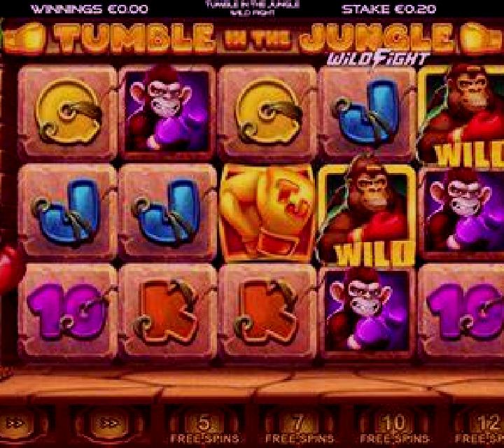Tumble in the Jungle Wild Fight online slot