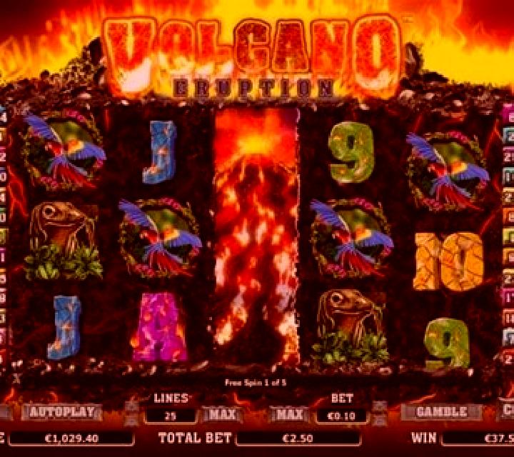 Volcano Eruption slot machine