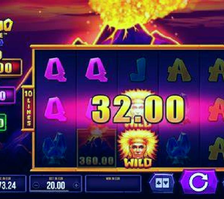Volcano Explosive Dice slot game