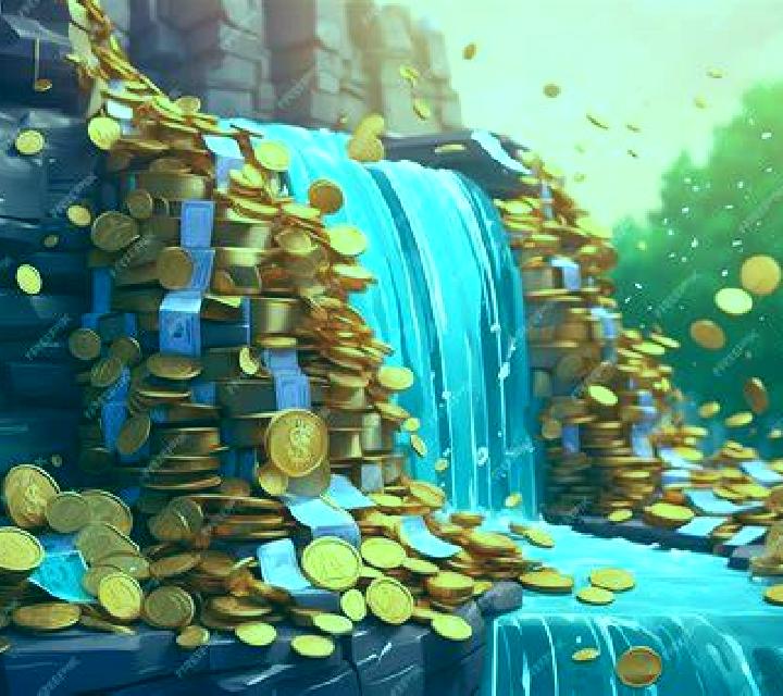 Wealthy Waterfall slot machine