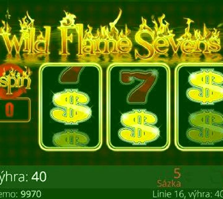 Wild Flames Sevens slot machine