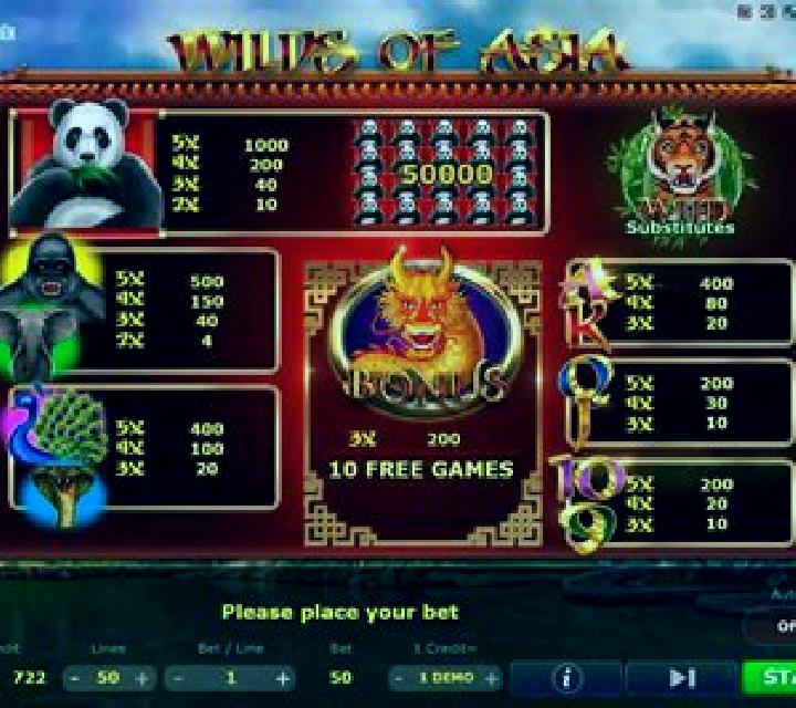 Wilds of Asia slot