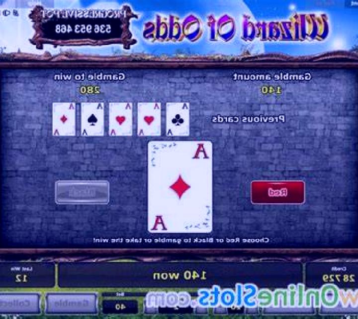Wizard of Odds online slot